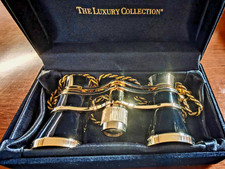 Hotel Bristol Imperial Lorgnette Binoculars Opera Glasses Theater Optical Mini