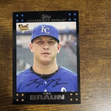 Topps 2007 Topps Ryan Braun #262 Kansas City Royals Rookie Baseball Card