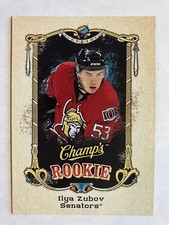 2008-09 Upper Deck Champ's NHL Hockey Ilya Zubov #101 Rookie Card Senators. rookie card picture