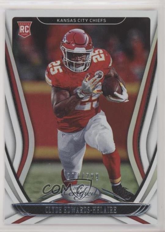 2020 Certified Rookies Mirror 277/299 Clyde Edwards-Helaire #121 Rookie RC 4z8