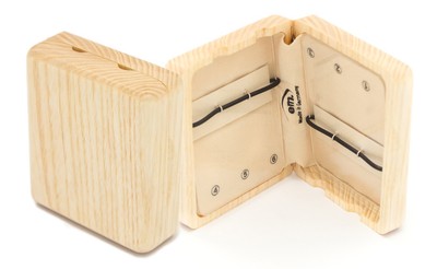 Holz Tenorsaxophon Blattkasten 6 Blätter - natur