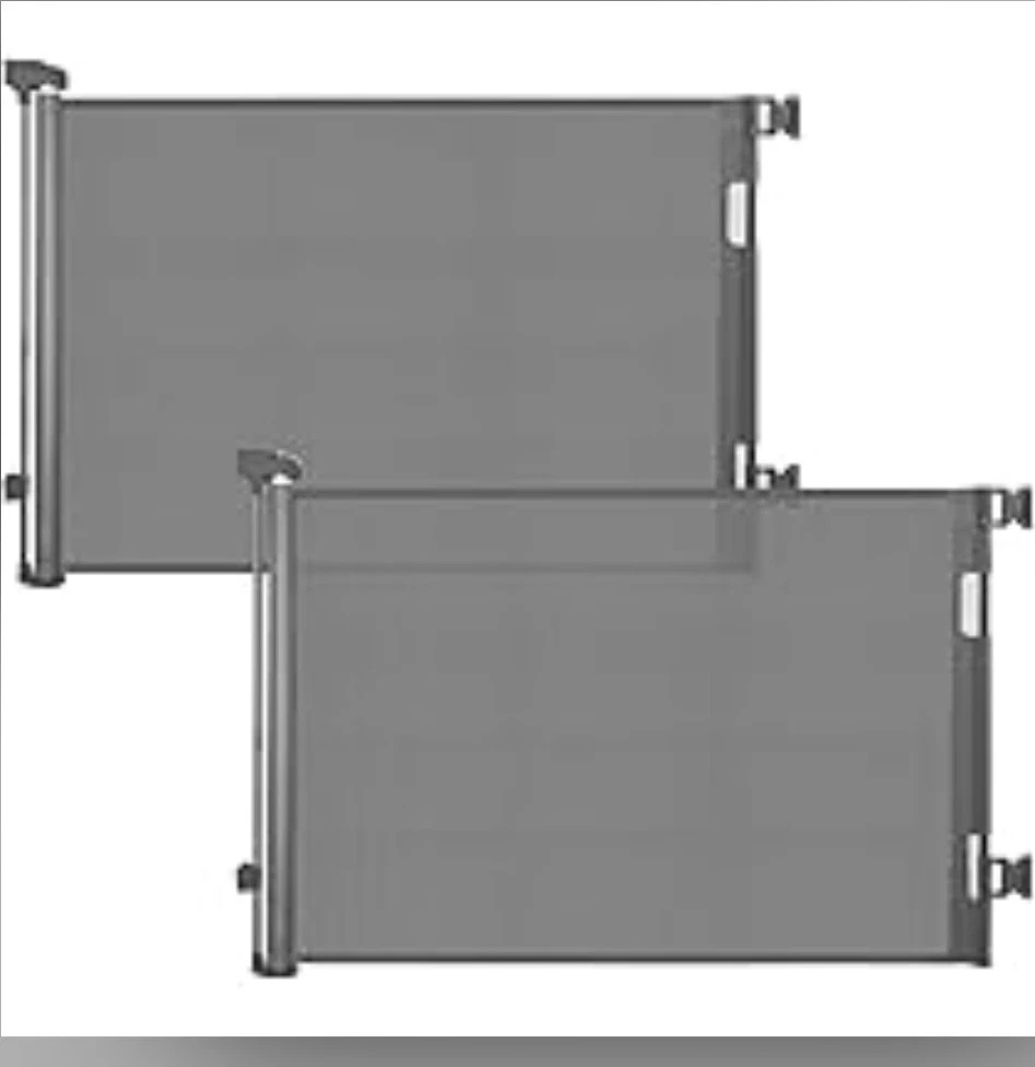 Veraste Baby Gate Gray 55w 33h. 2 Gates Included.