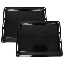 2x Backblech für Miele H 2861 H 2761 H 6800 H 6000 H 6460 H 6167 44,5x37,7x2,5cm