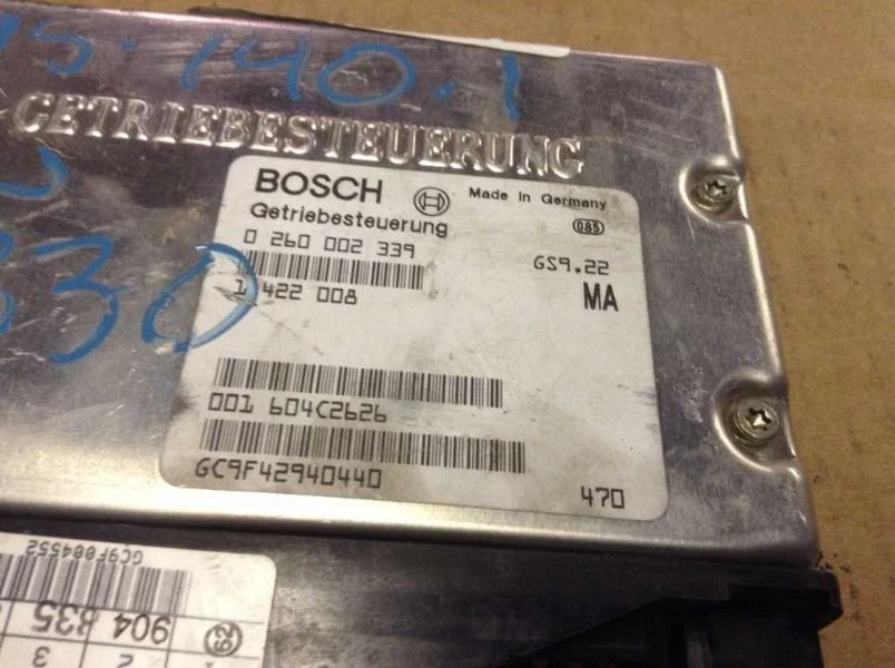 MÓDULO DE COMPUTADOR CONTROLE DE TRANSMISSÃO TCM | 0260002339 SERVE 95 1995 BMW 740I - Imagem 2 de 3