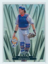 2024 Leaf Metal Baseball Silver Prismatic #45 Mike Piazza 159/185