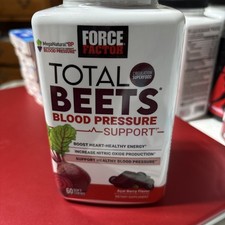 Force Factor Total Beets Blood Pressure Support, Beet Root Supplement Soft Chews