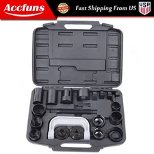 Universal 23 Piece Ball and U Joint Remove and Install Tool Set Fits Car Repair