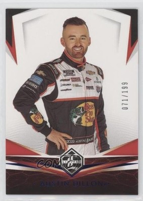 2021 Panini Chronicles Limited Blue 71/199 Austin Dillon #18 f0e