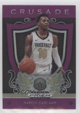 2019-20 Panini Prizm Draft Picks Crusade Purple Prizm Darius Garland #23 0mr3