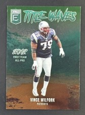 2025 Donruss Elite Title Waves #5 Vince Wilfork