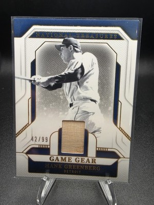 2025 National Treasures Hank Greenberg Game Gear Game-Used Swatch #/99 #GGS-HG