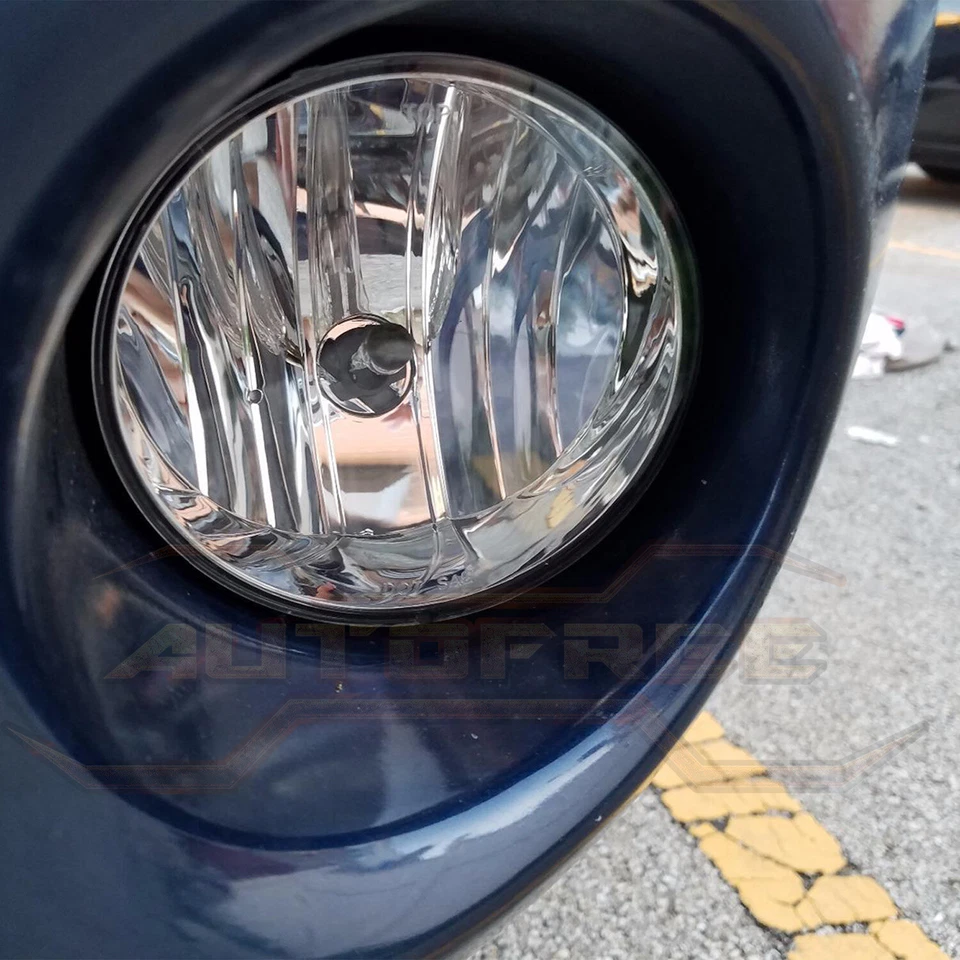 Luces antiniebla de parachoques delanteras transparentes de repuesto para GMC Envoy 2002-2009 Foto 3 de 4