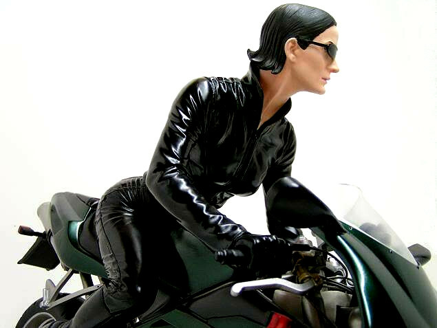 Matrix Trinity Avec Ducati Resin-Statue 1:6 Echelle Ltd 1500