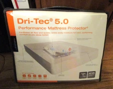New in Pkg  Bedgear Dri-Tec 5.0 Performance Mattress Protector Twin XL