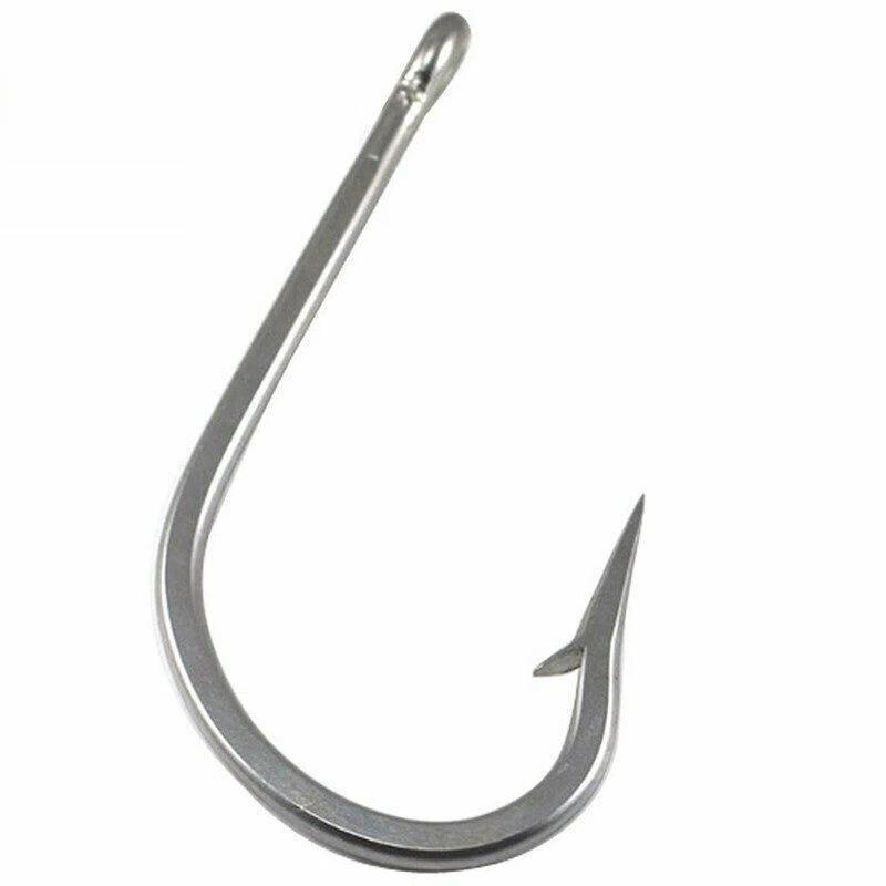 7731 Stainless Steel Super Large shark Fishing Hook Big Game Fish Tuna Bait 20/0 - image 3 of 3