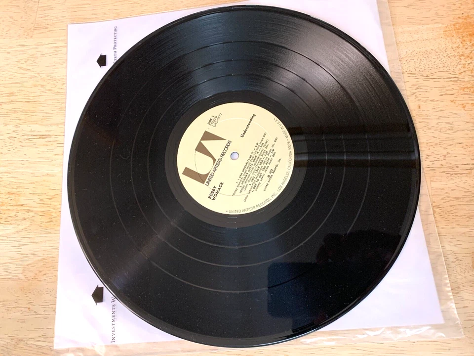 VTG Vinyl Bobby Womack Understanding (UAS 5577) 1972, Pre-owned VG Cond. Foto 2 de 4