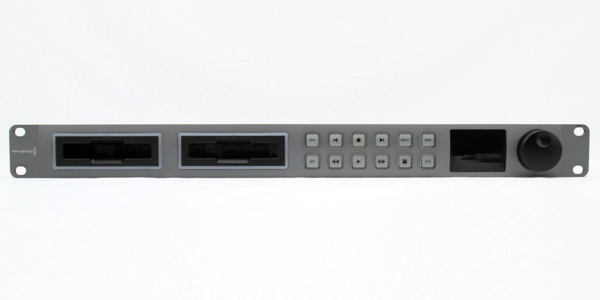 Blackmagic Design HyperDeck Studio 2 1RU File Based Video Recorder