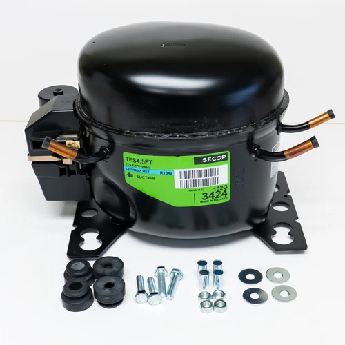 Secop TFS4-5FT 134a Hermetic Refrigeration Compressor 1/8 HP