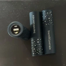 3 Pack BareMinerals Gen Nude Radiant Lipstick Crush Travel Size