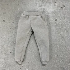 MO-SPT-GY: 1/12 Grey Jogging Pants for 6" slim action figure body