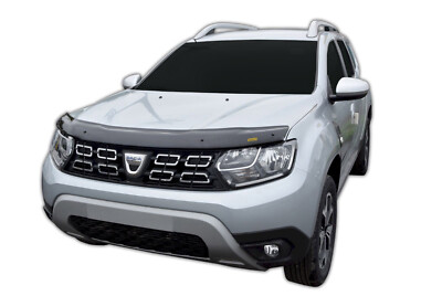 Protège-capot Avant Pour Dacia Duster (depuis 2024) - Marque SCOUTT, Noir, En PMMA, Garantie 2 Ans