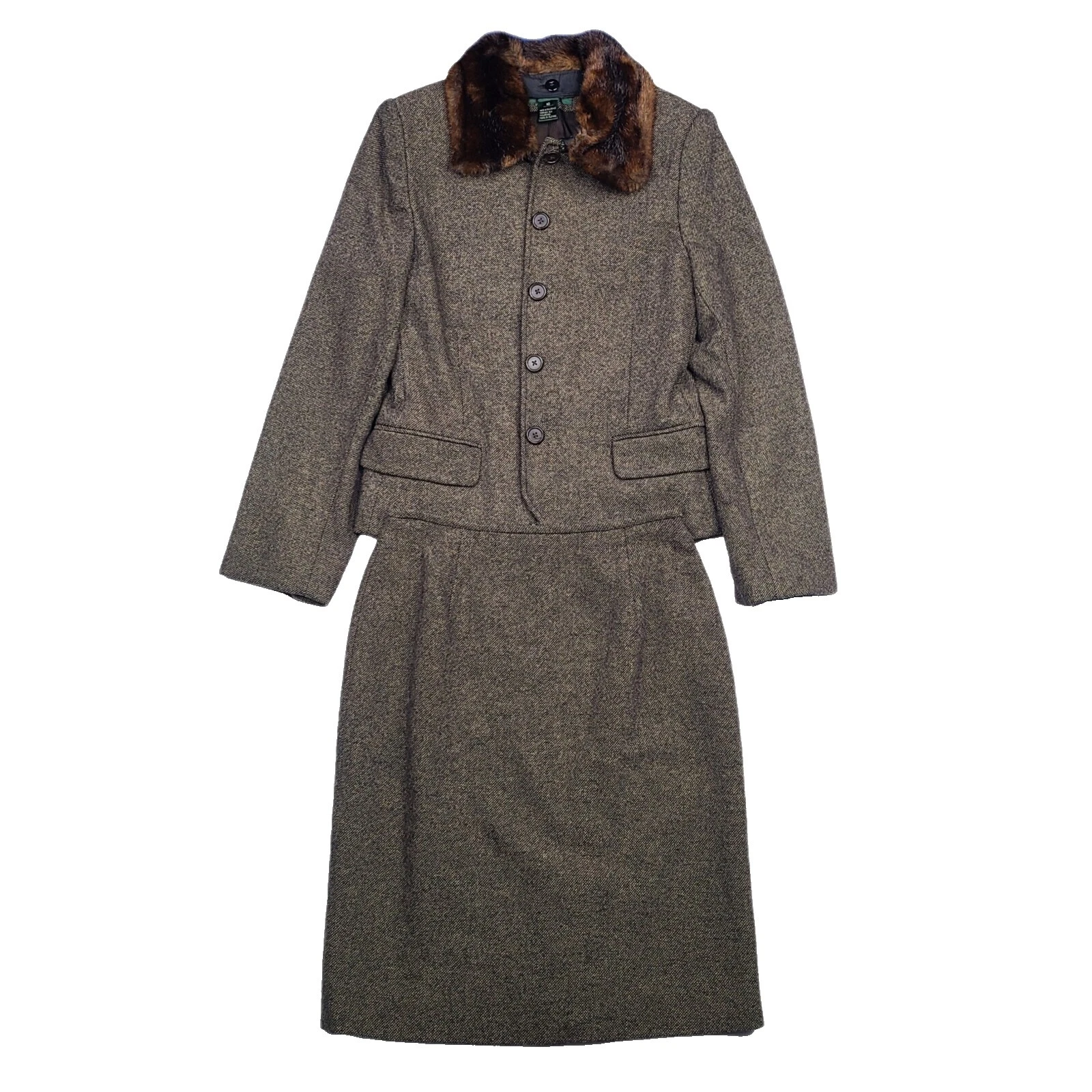 Ralph Lauren Marrón 100% lana trajes & Suit Separates para Mujeres