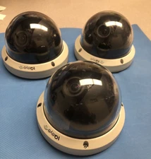 LOT OF 3X UNTESTED IQEYE IQA35NI-A3 3.3-8MM IR Dome Camera **AS IS **
