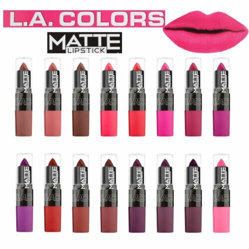 L.A. Colors Intense Flat Smooth Finish Matte Lipstick Choose Your Shade Sealed - Picture 1 of 11