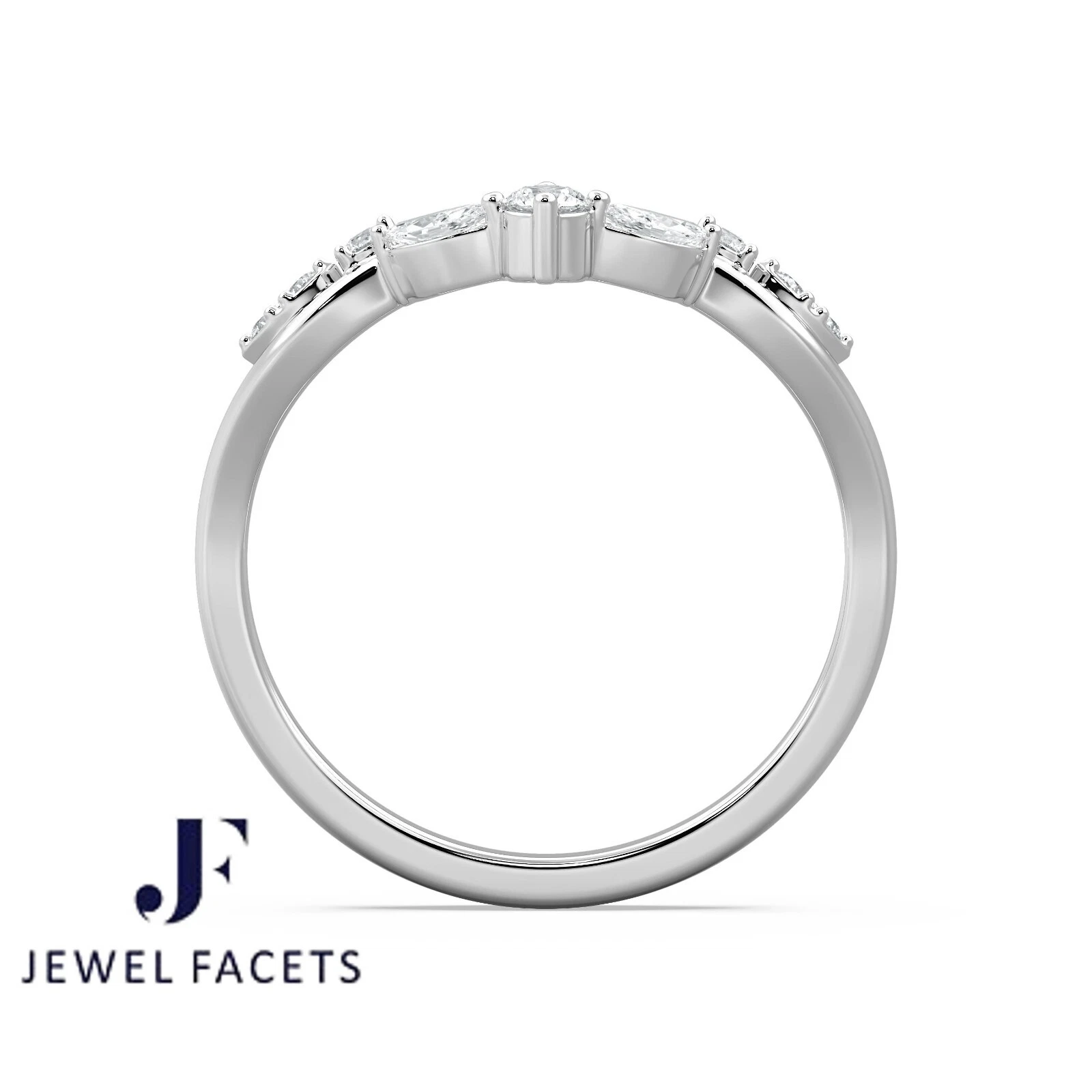 IGI Certified Diamond Ring 0.25 tcw F/VS 14k Gold Round Cut Lab Created image-3