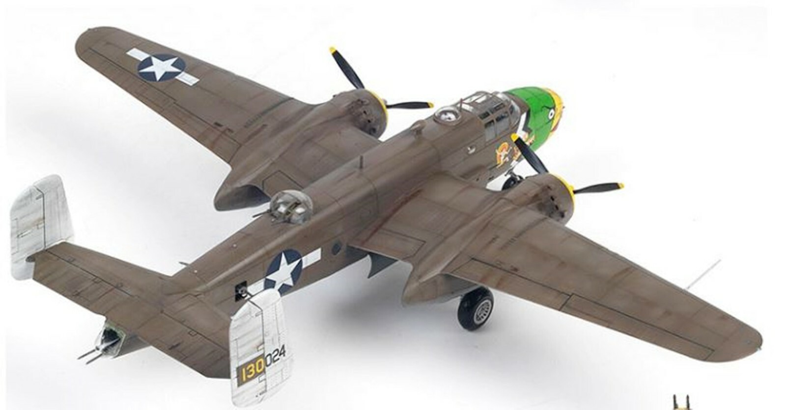Academy 12328 1/48 Ölçek, USAAF B-25D (Pacific Theatre) Savaş Uçağı, Plastik Mod