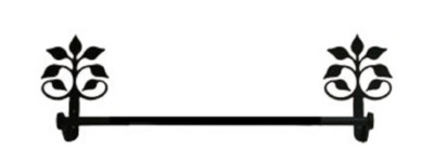 Wrought Iron Towel Bar (Small) 18''
