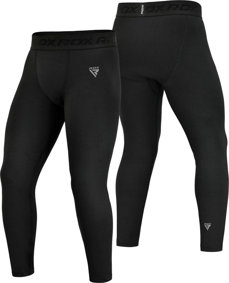 MMA Compression Trousers by RDX, Gym Equipment, Thermal Pants for Exercise - Image 4 of 4