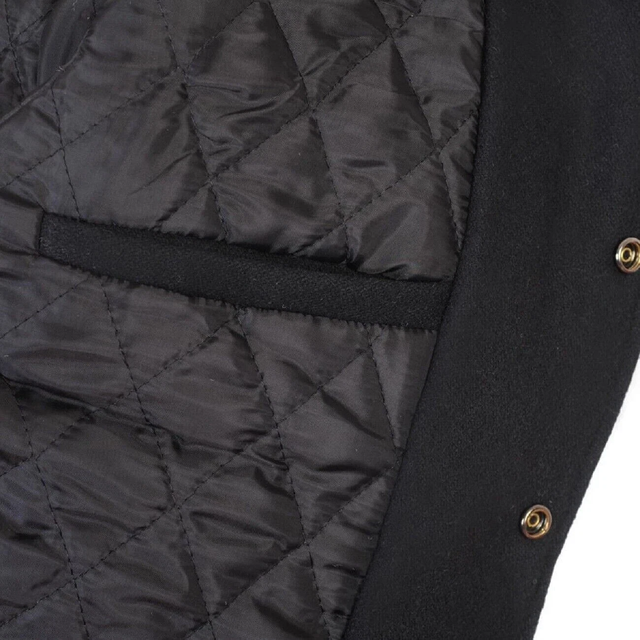 Royal Blue Me-ts Wool Varsity Jacket