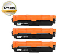 3PK Black TN221 Toner Fit For Brother TN-221BK MFC-9130CW MFC-9330CDW HL-3170