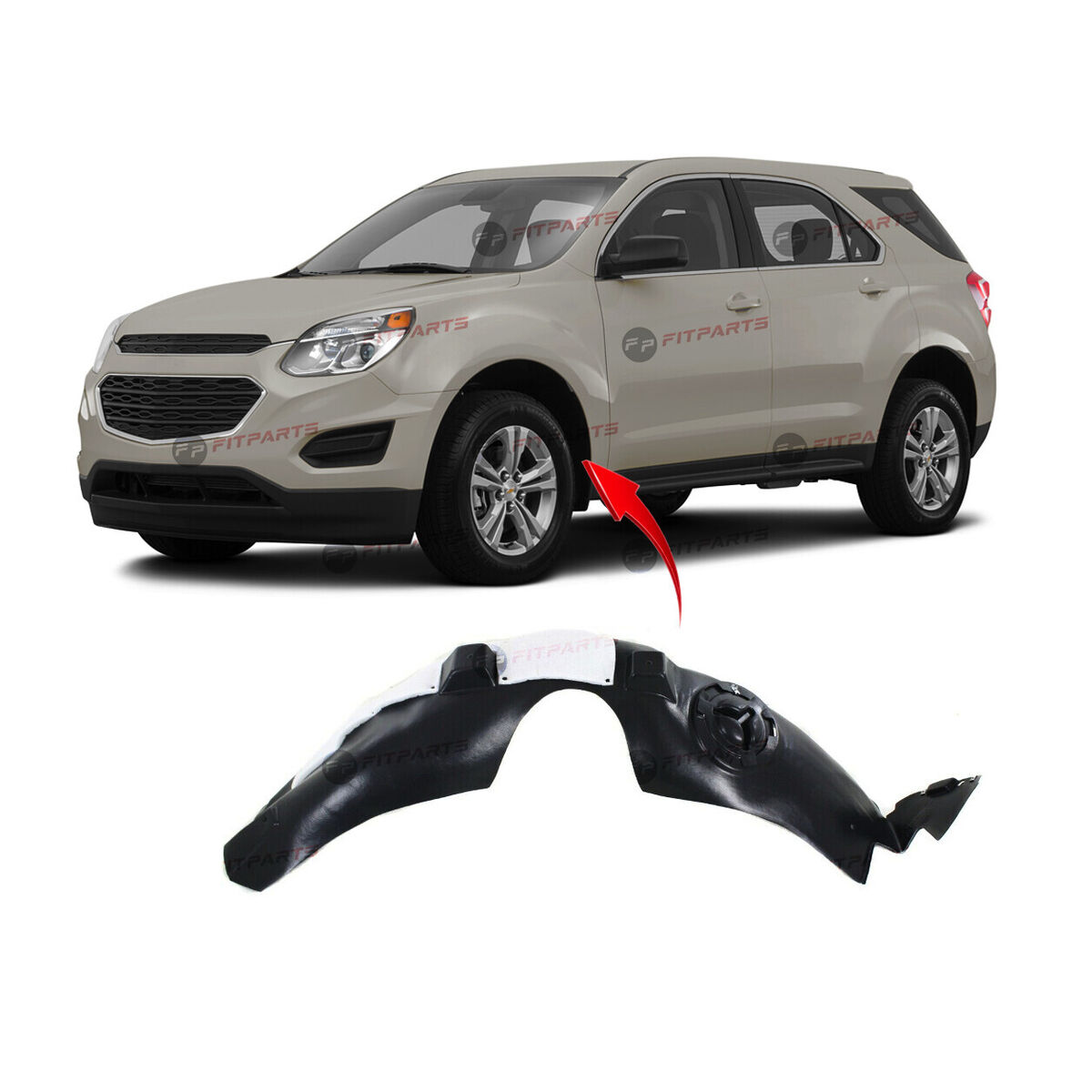Full Hood & Fender + Mirror Kit | CHEVROLET EQUINOX 2016 Full Hood & Fender + Mirror Kit | CHEVROLET EQUINOX 2016