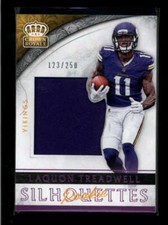 LAQUON TREADWELL 2016 PANINI PREFERRED ROOKIE SILHOUETTES JERSEY #123/250 AK4319