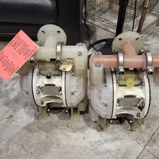 (2PCS) VERSA-MATIC 1" AODD E1PP5F5T9C-CP Air Operated Double Diaphragm Pump $999