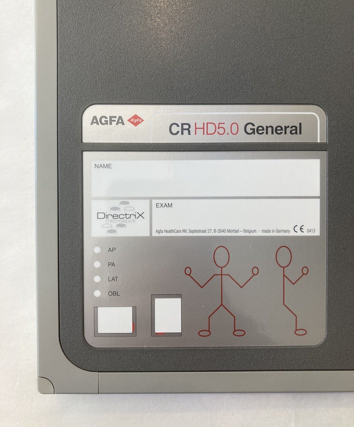 Agfa CR HD5.0 General 24x30cm/ 10x12