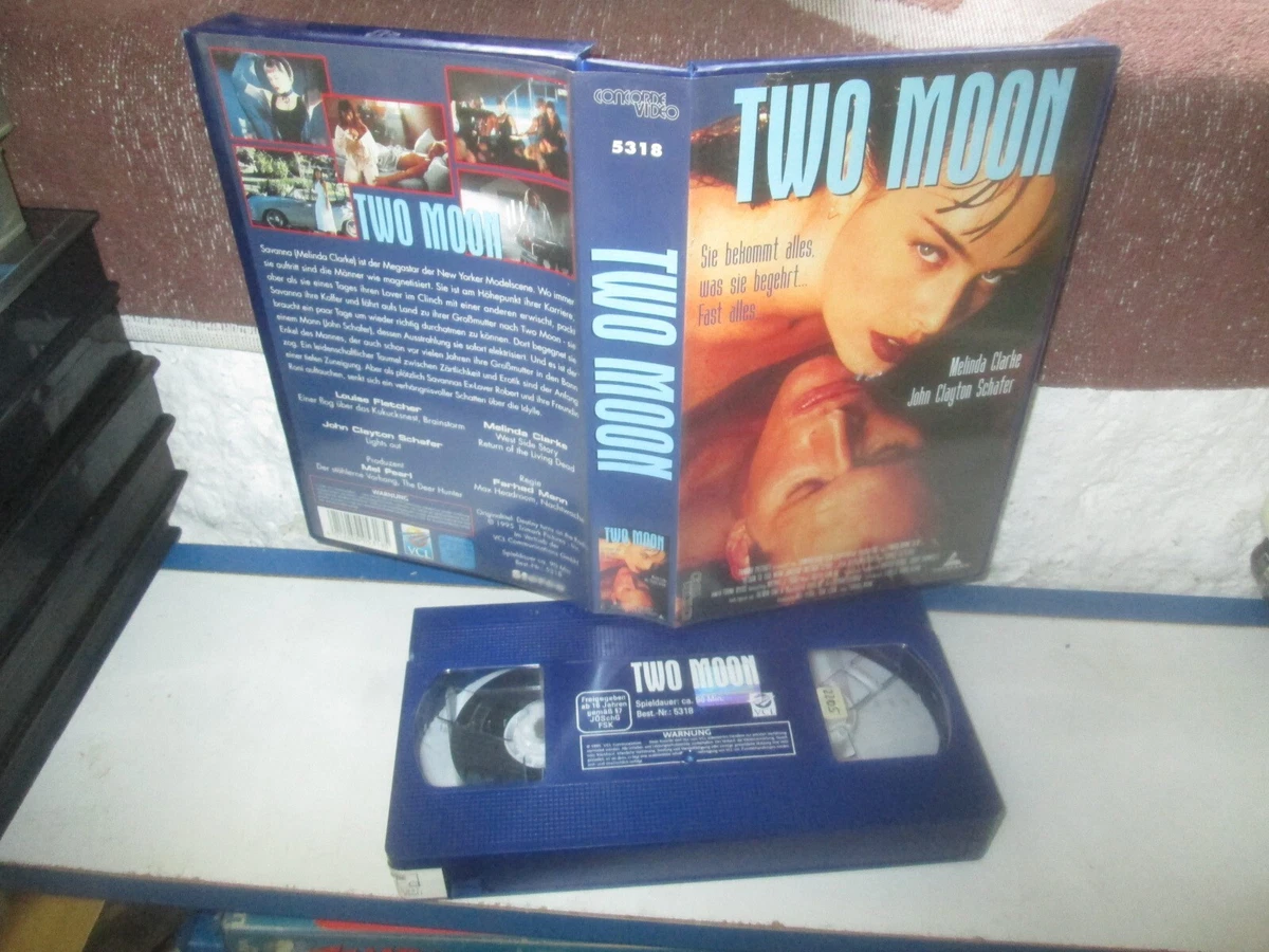 VHS - TWO MOON - MELINDA CLARKE - JOHN CLAYTON SCHAFER | eBay