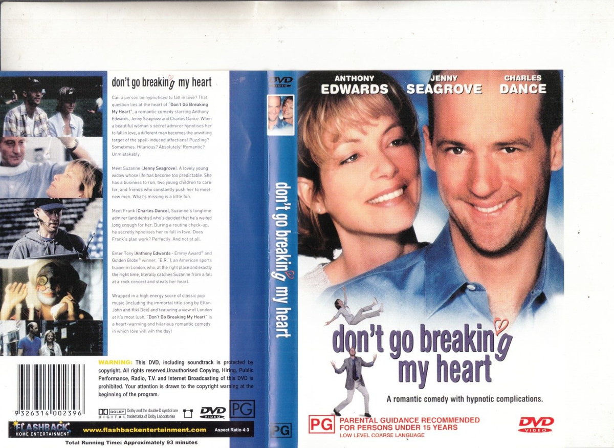 Don't Go Breaking My Heart-1999-Anthony Edwards- Movie- DVD | eBay