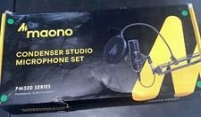 XLR Condenser Microphone Kit MAONO AU-PM320S Professional Cardioid Vocal Stud...