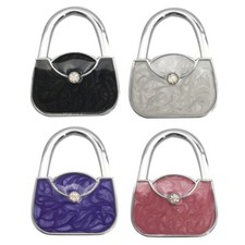 Foldable Purse Hook Holder Portable Handbag Hangers Table Hook Bag Accessories