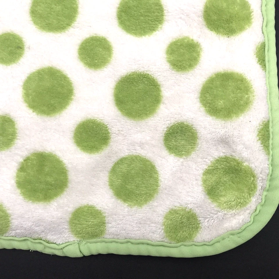 Manta Bebé Disney Punto Tigger Bordada Verde Blanco Foto 3 de 4