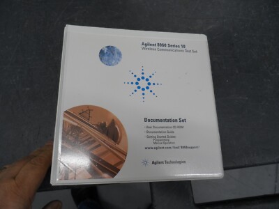 HP 8960 SERIES 10 WIRELESS COMMUNICATIONS TEST SET MANUAL OPERATION GUIDE