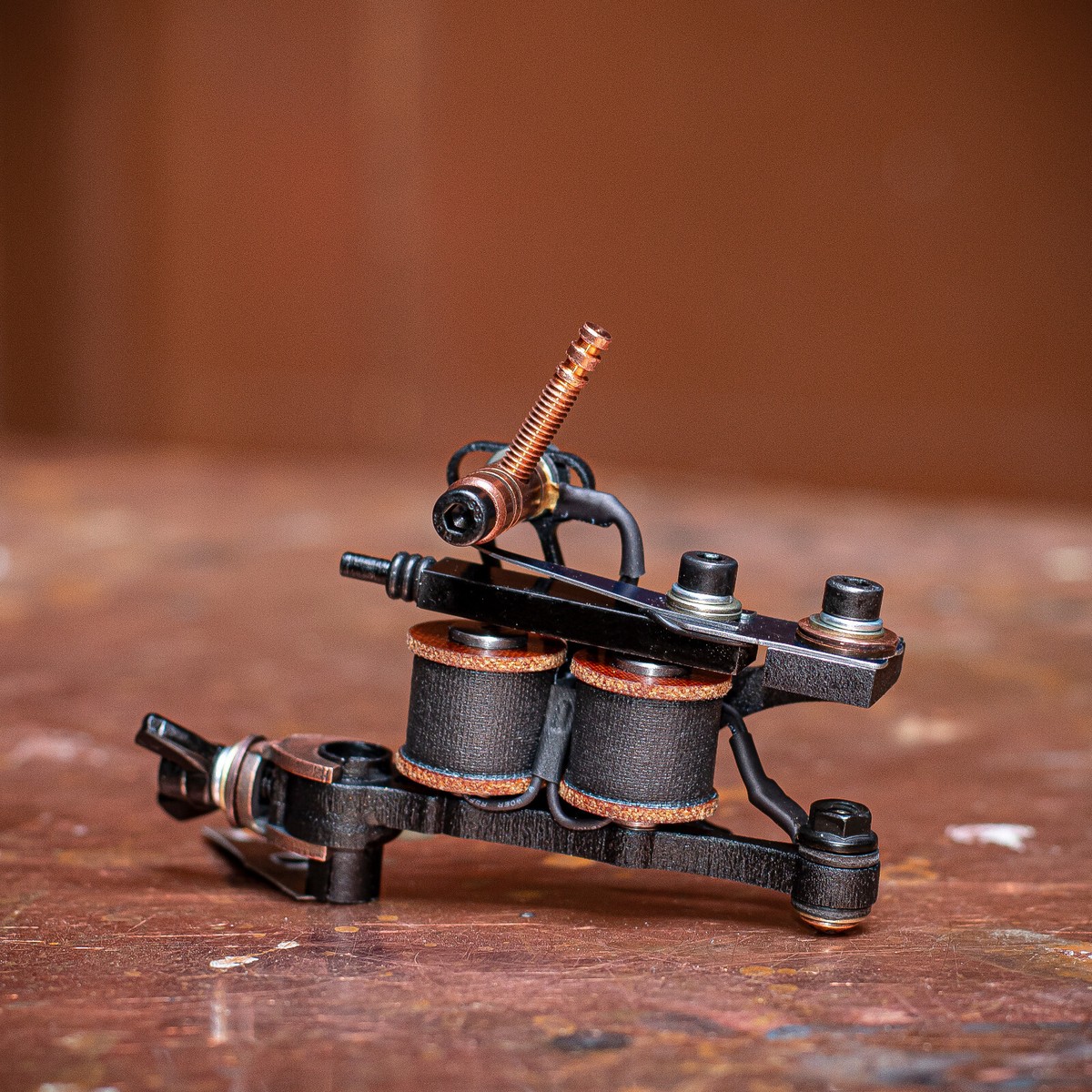 wizard tattoomacine liner（最終価格） Handmade tattoo machine fine liner 3-11rs - Running 150-160