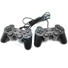 2 Players USB Wired Video Game Controller Pad For Pandora Box Extra Player Black