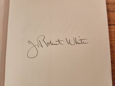 J. Robert White SIGNED Healthy Kingdom Churches Ten Qualities First Edition COA