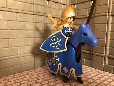 Playmobil Caballeros cruzados, clicks rojos - Colecciones de ocasión