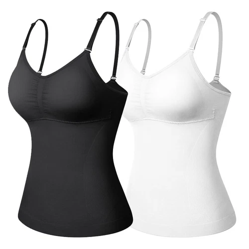 Lady Cami Tummy Firm Control Body Shaper Slimming Waist Shapewear Seamless Vest - Picture 35 of 41