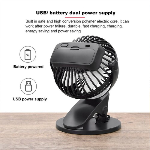 NEW Neck Fan USB Portable Fan Rechargeable Portable Cooler Neckband Bladeless UK - Picture 50 of 107